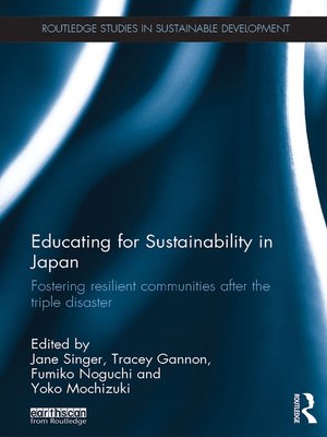 cover image of Educating for Sustainability in Japan